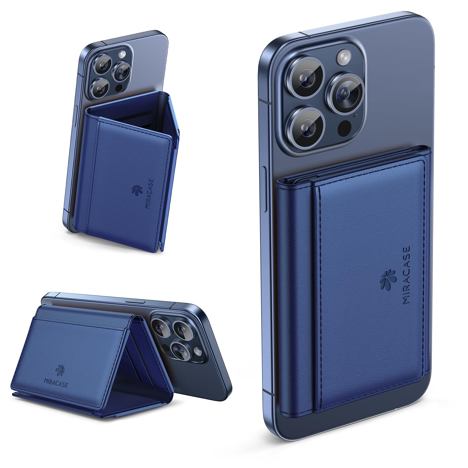 Magnetic Wallet for iPhone 16/15/14/13/12 Series - Slim 0.5