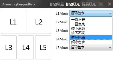 DIY NONO OSU Gaming Keyboard V4 - 5 Key Mechanical Keyboard with Cherry Switches & USB 2.0 for PC/Android - RGB Backlit for Rhythm Gaming & Office Work