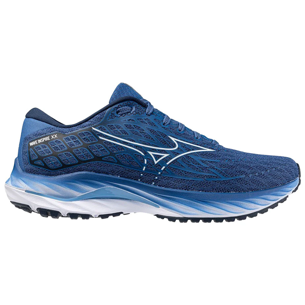 Mizuno Wave Inspire 20 Running Shoes for Men - Lightweight Stability & Cushioning for Road Running, Jogging, and Training