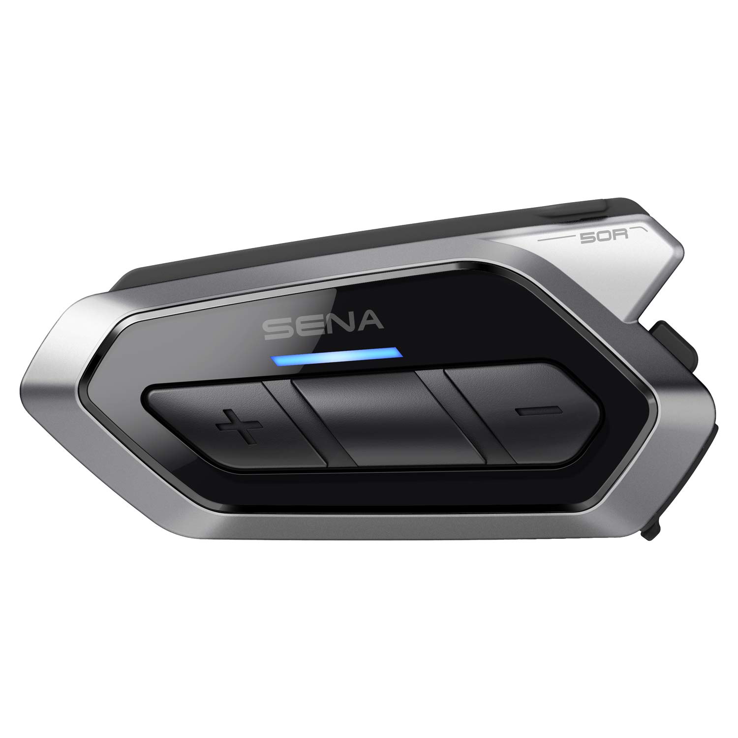 Sena 50R-01 Low Profile Motorcycle Bluetooth Headset - Mesh Intercom System for Riders | Perfect for Group Riding, Touring & Hands-Free Communication on the Road