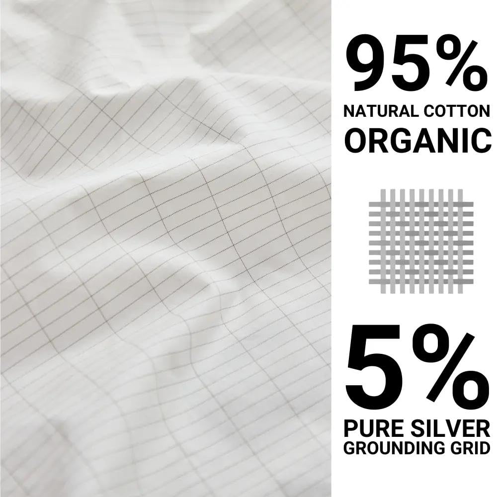 Organic Cotton & Silver Fiber Grounding Sheet - 20