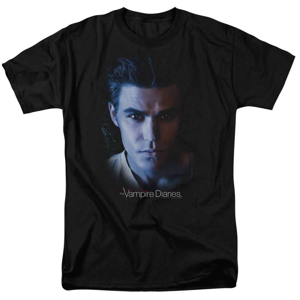 Vampire Diaries Stefan T-Shirt | Unisex Graphic Tee for Men & Women | TV Show Merchandise | Perfect for Cosplay, Halloween & Fan Gifts