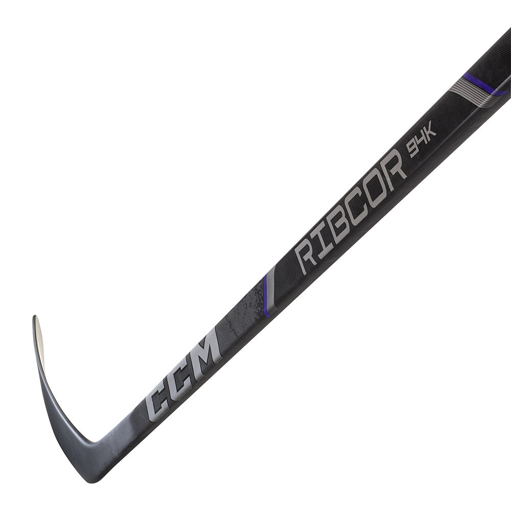 CCM Ribcor 94K Senior Ice Hockey Stick - Right/Left Hand, Pro-Level Performance for Competitive Players - Perfect for Games, Practices & Training Sessions