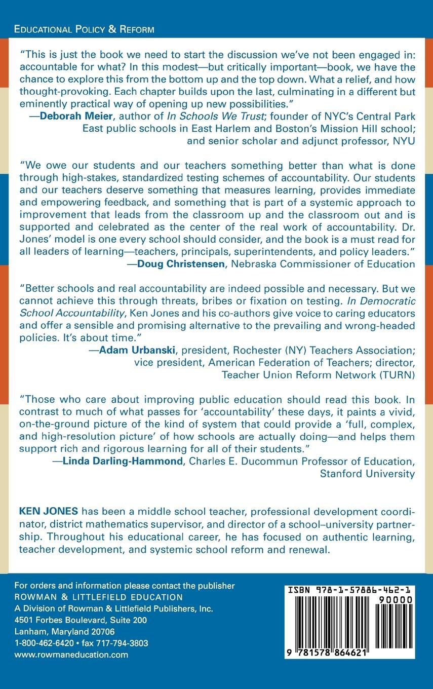Democratic School Accountability: A Model for School Improvement | Education Reform Strategies for K-12 Success | Classroom & Policy Implementation Guide