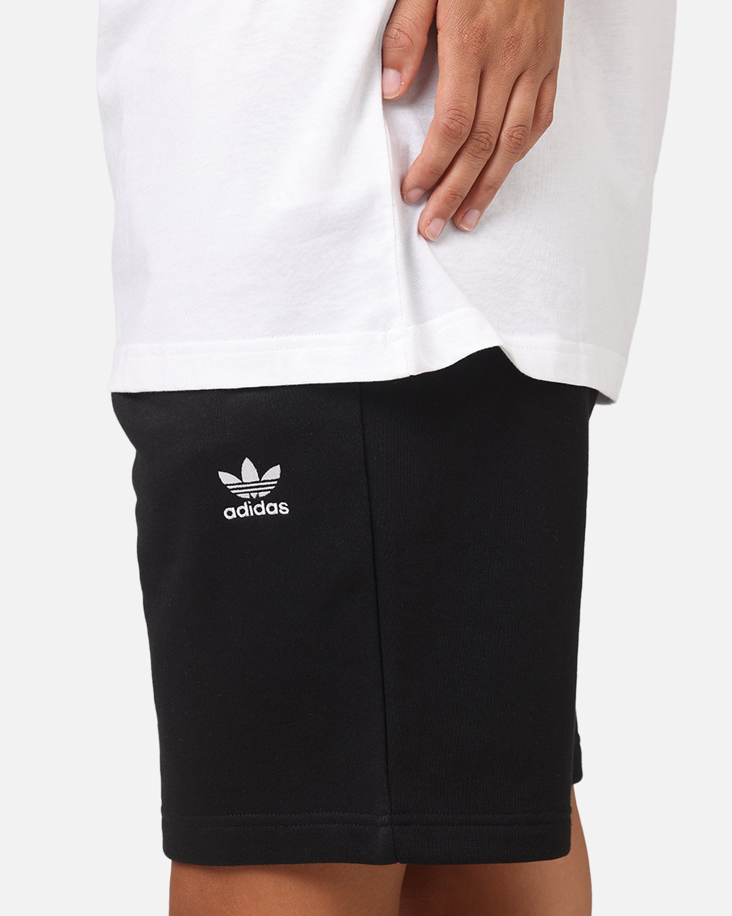 Adidas Essential Men's Running Shorts - Black Athletic Workout Shorts for Gym, Jogging & Casual Wear