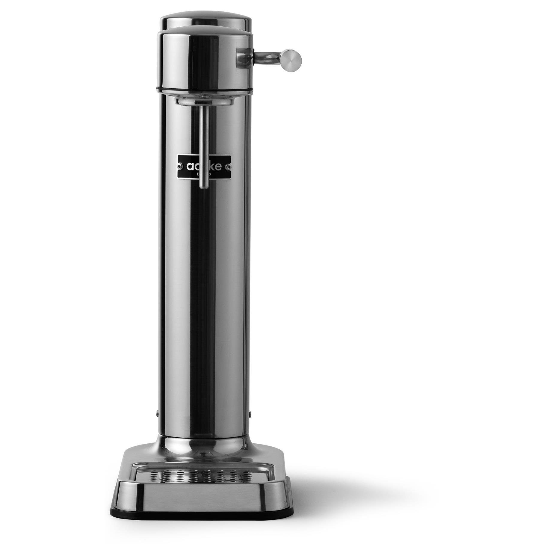 Aarke Carbonator III Sparkling Water Maker - Premium Polished Silver Soda Machine for Home & Office | Make Fresh Sparkling Water, Seltzer & Carbonated Drinks | Perfect for Parties, Cocktails & Healthy Hydration