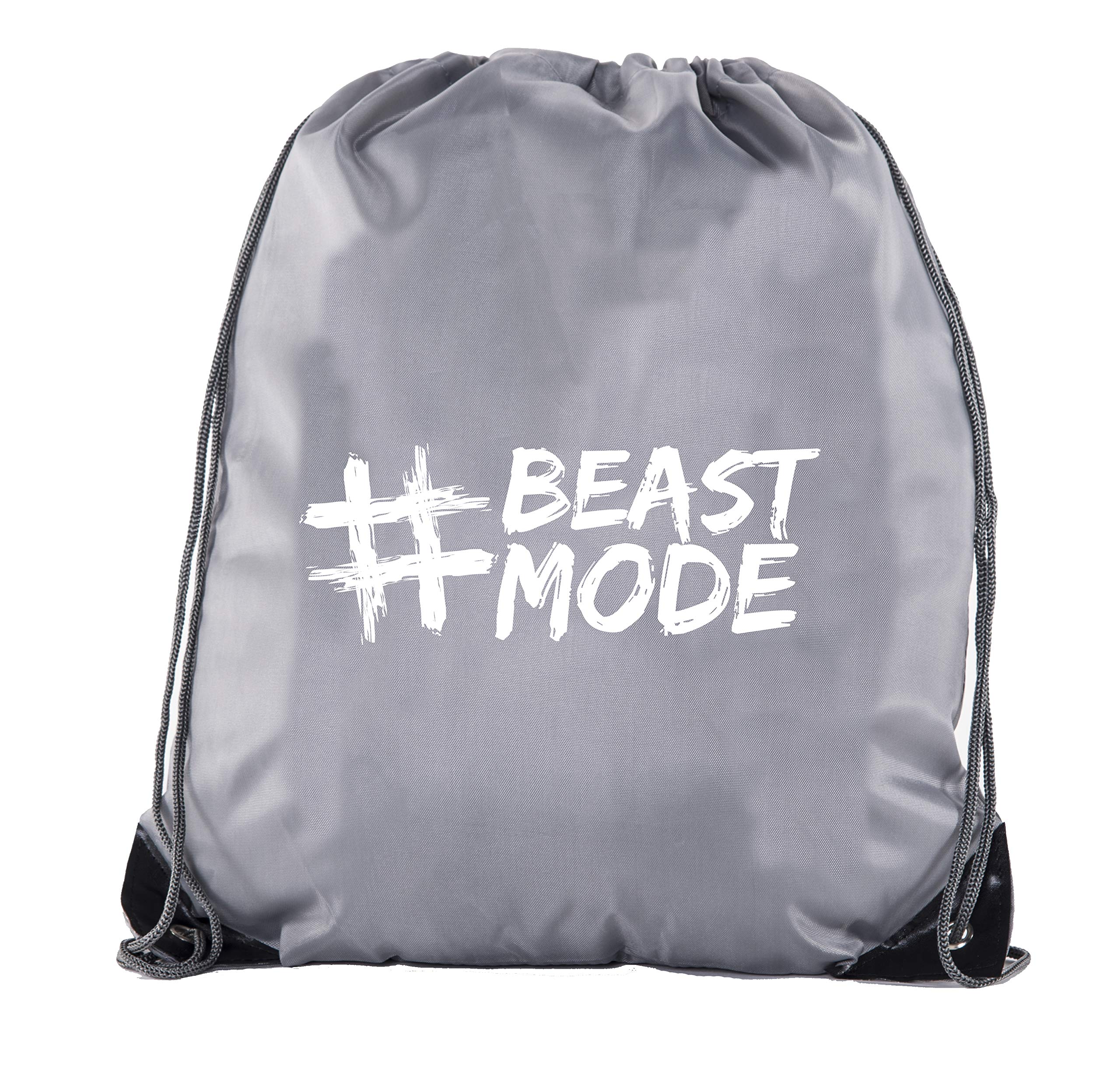 Inspirational Gym Quote Drawstring Backpacks - Motivational Fitness Bags for Workouts & Training - Perfect for Gym, Running, Yoga & Sports Enthusiasts