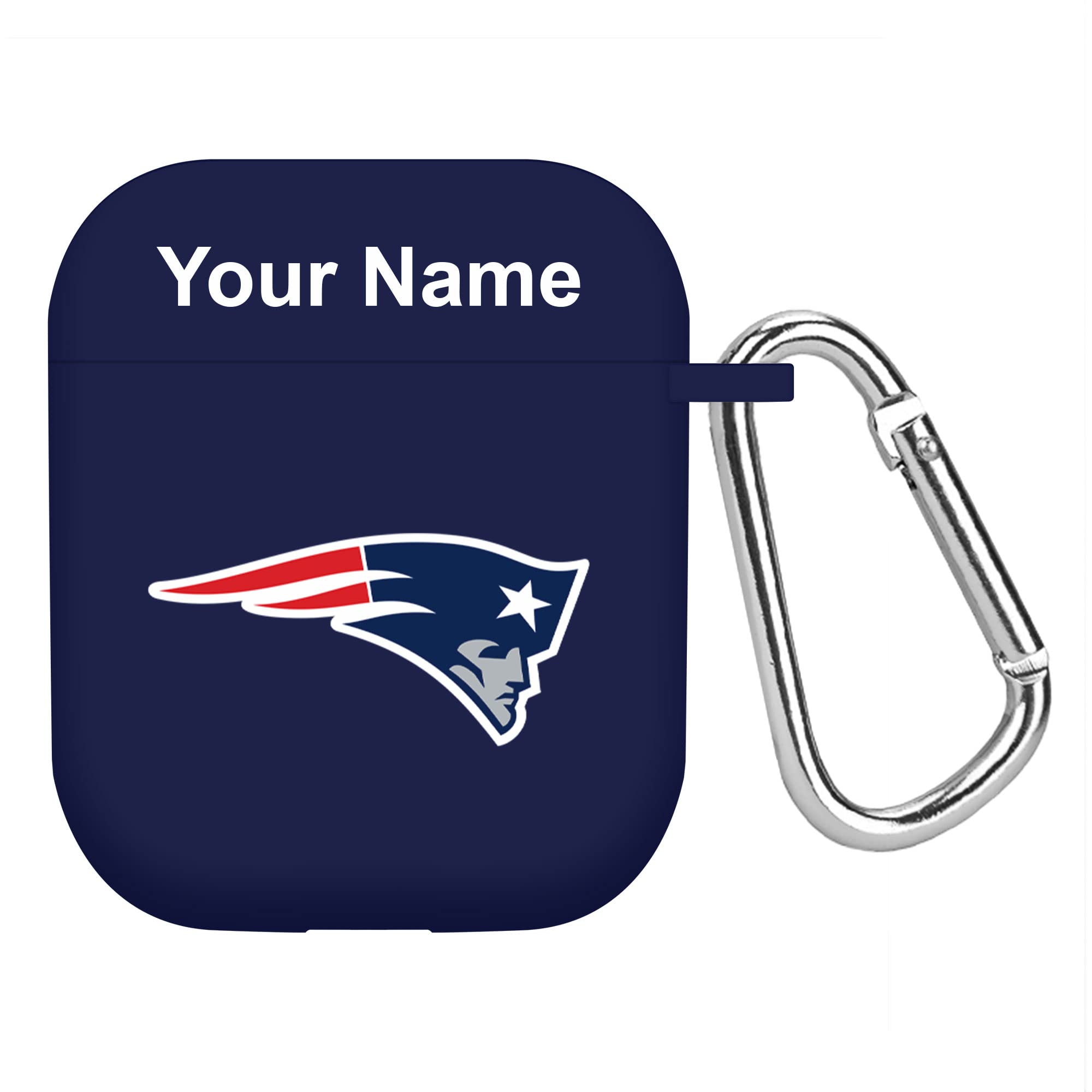 Custom Patriots AirPods Case for Gen 1&2 - Navy - Game Day Accessory