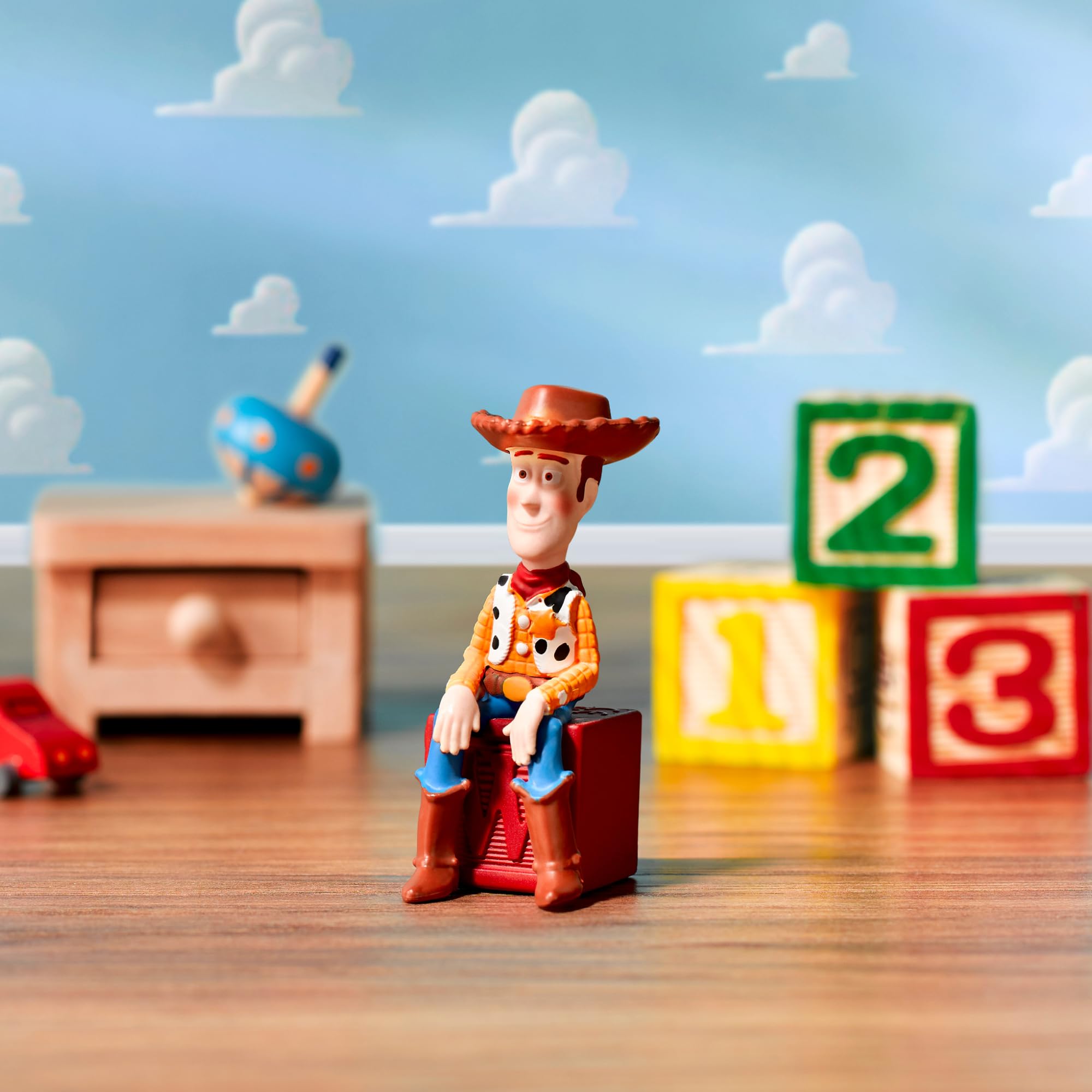 Tonies Woody Toy Story Audio Character - Interactive Disney Toy for Kids | Fun Storytelling & Playtime with Woody from Toy Story | Perfect for Bedtime, Travel & Learning English