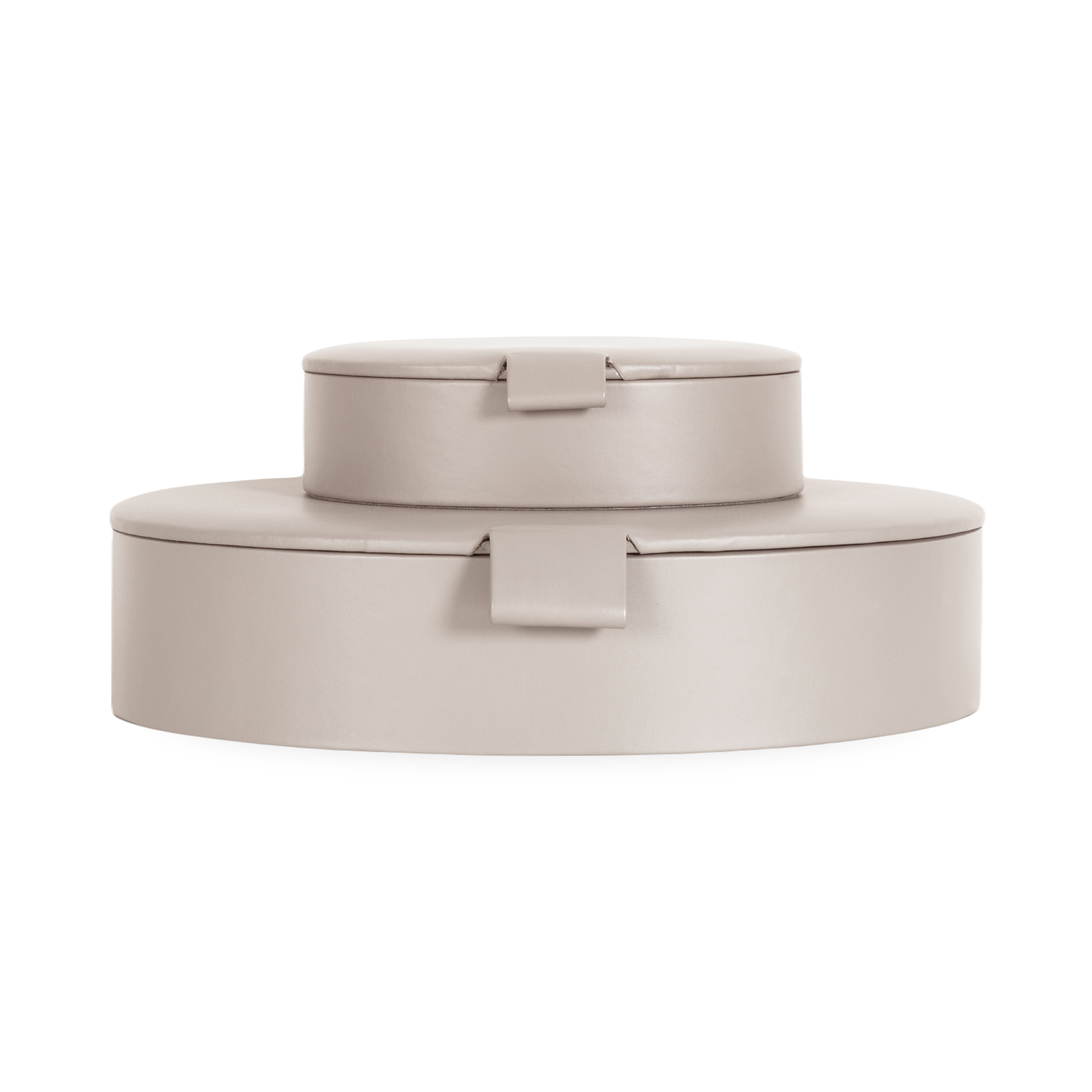 Premium Oval Leather Jewelry Box for Women - Elegant Storage for Rings, Necklaces & Earrings - Perfect for Home, Travel & Gift Giving