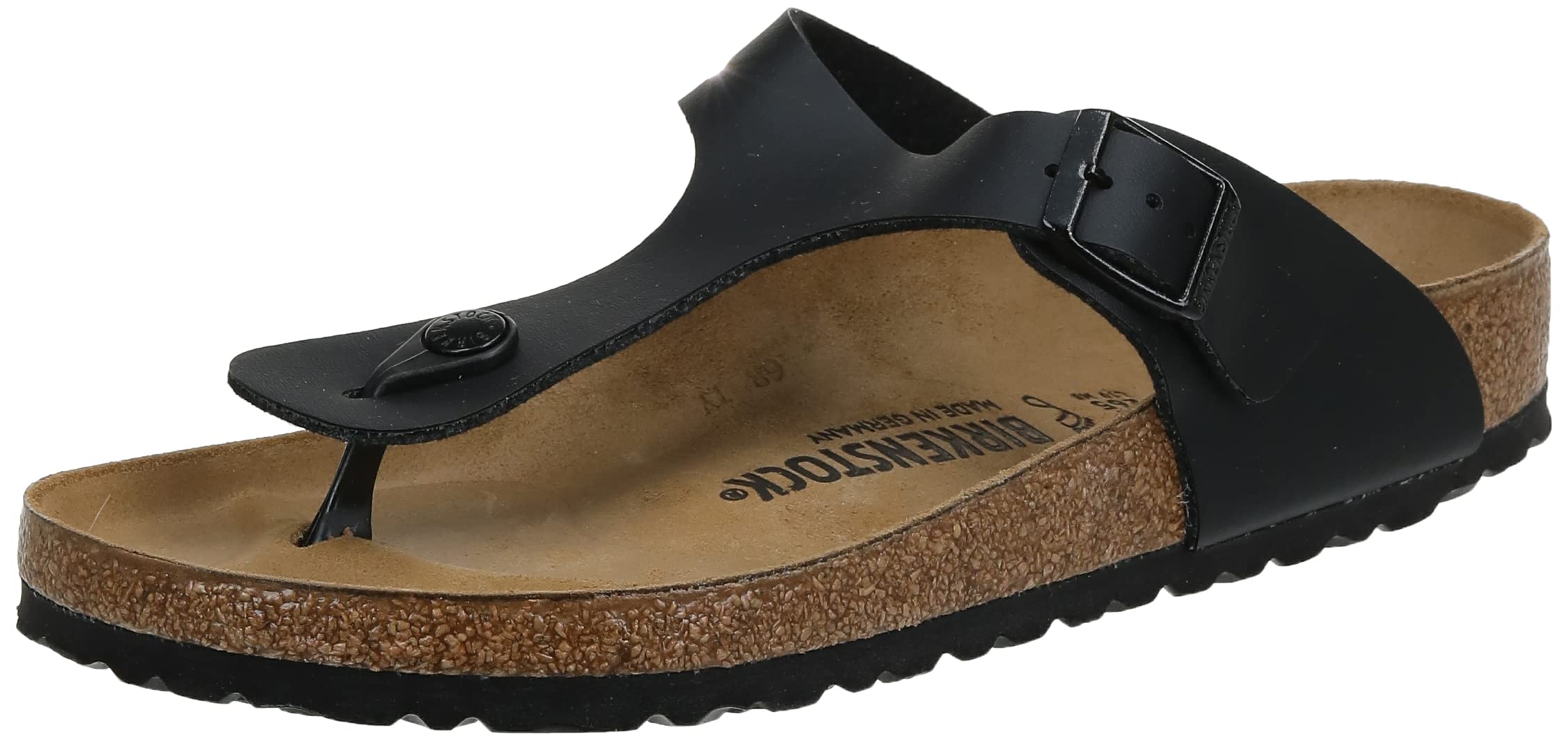 Birkenstock Women's Gizeh Sandals - Comfortable Cork Footbed Thong Sandals for Women | Perfect for Summer, Beach, Travel & Casual Wear