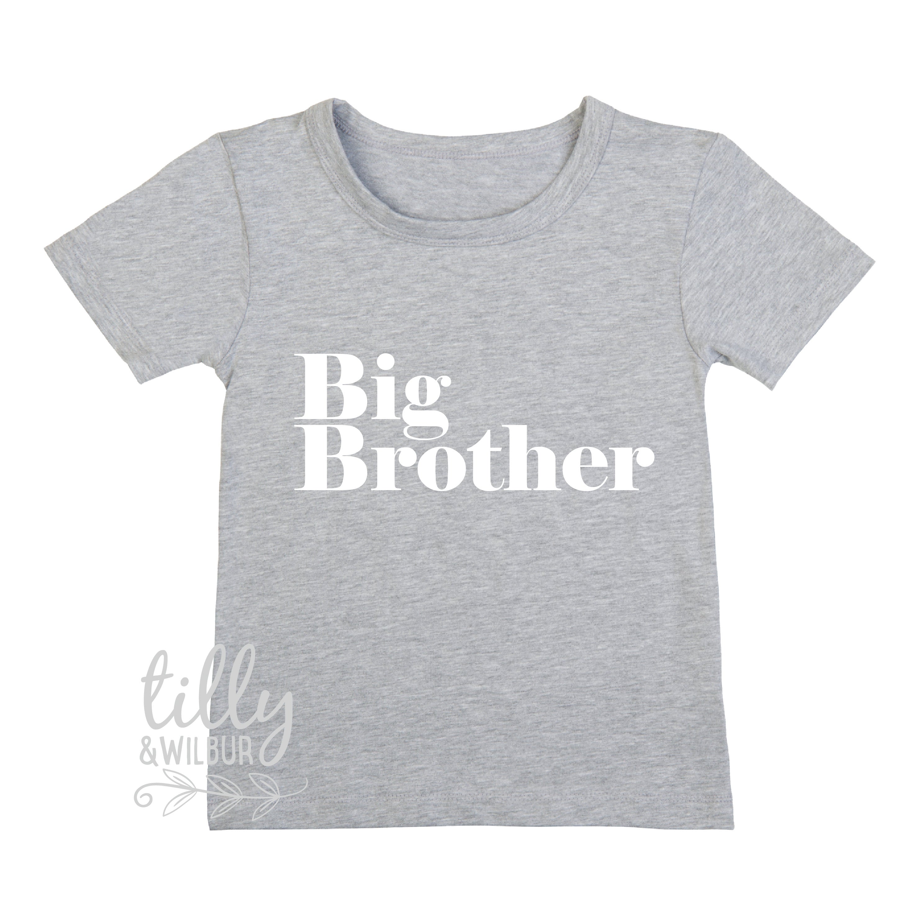 Big Brother T-Shirt - Funny Promotion Slogan Tee for Men & Women - Perfect for Office Pranks, Gag Gifts & Sibling Rivalry