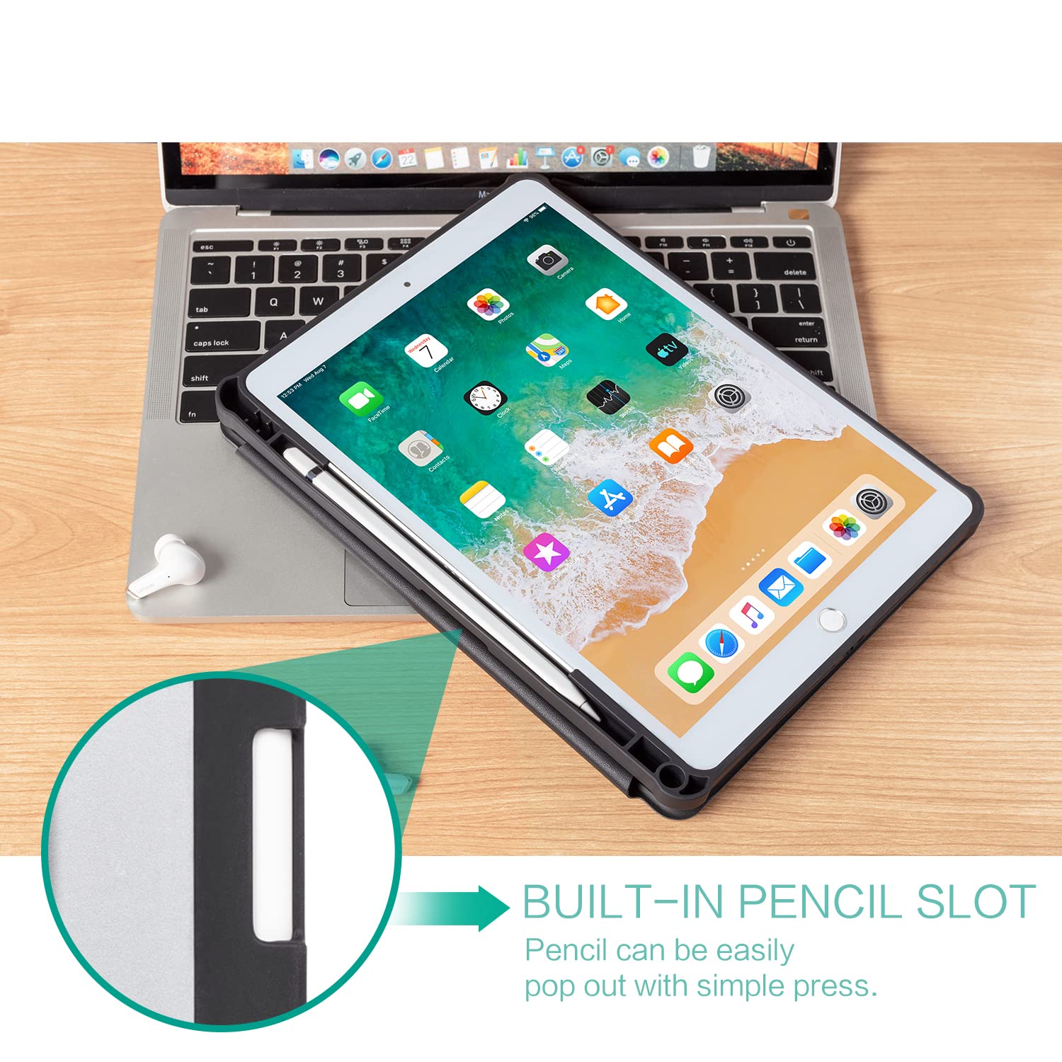 Premium iPad Case for 9th/7th/8th Gen 10.2