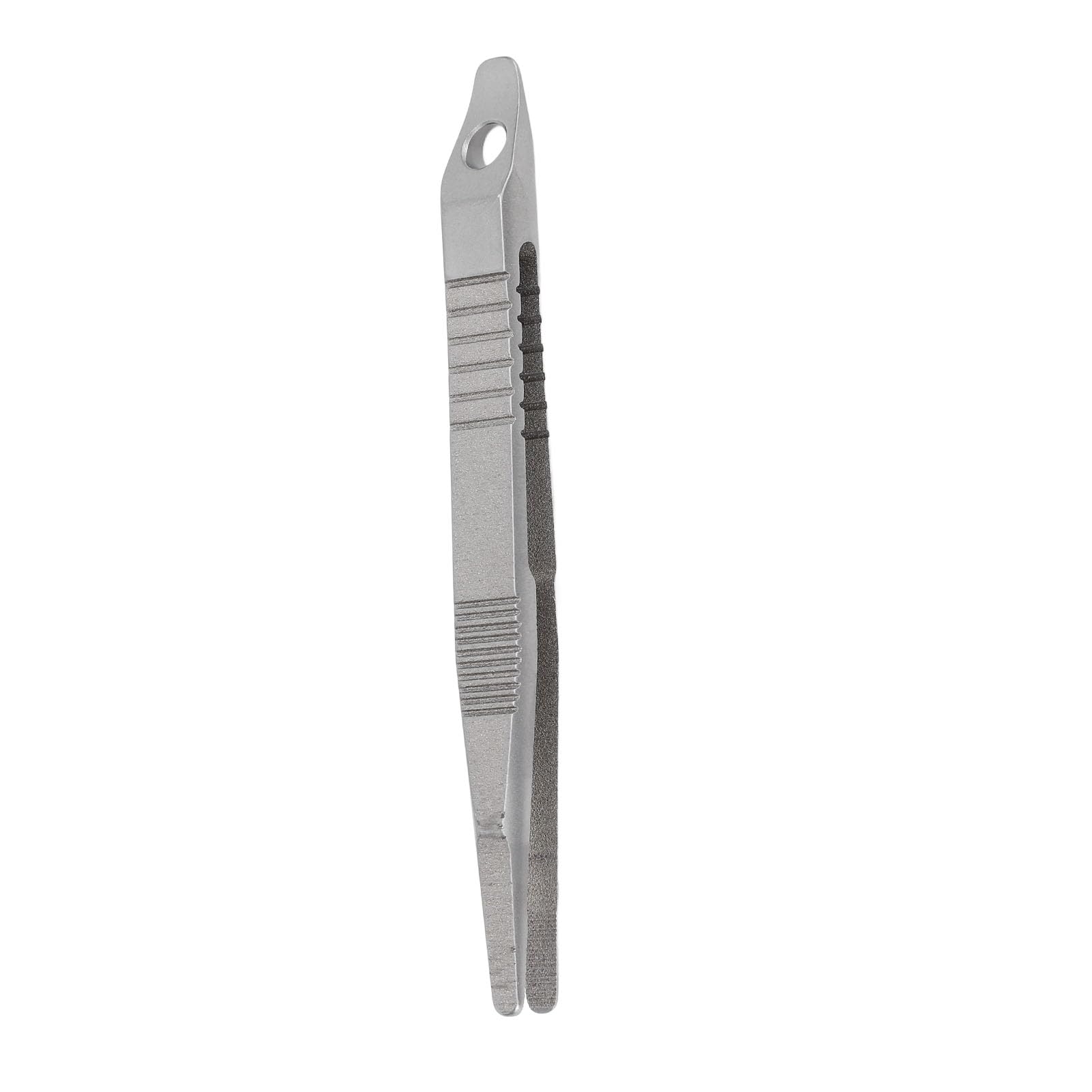 EDC Mini Keychain Tweezers - Anti-Slip Titanium Alloy Multi-Tool for Outdoor, Camping, Hiking & Survival Gear | Compact Portable Tool for First Aid, Splinter Removal & Precision Tasks