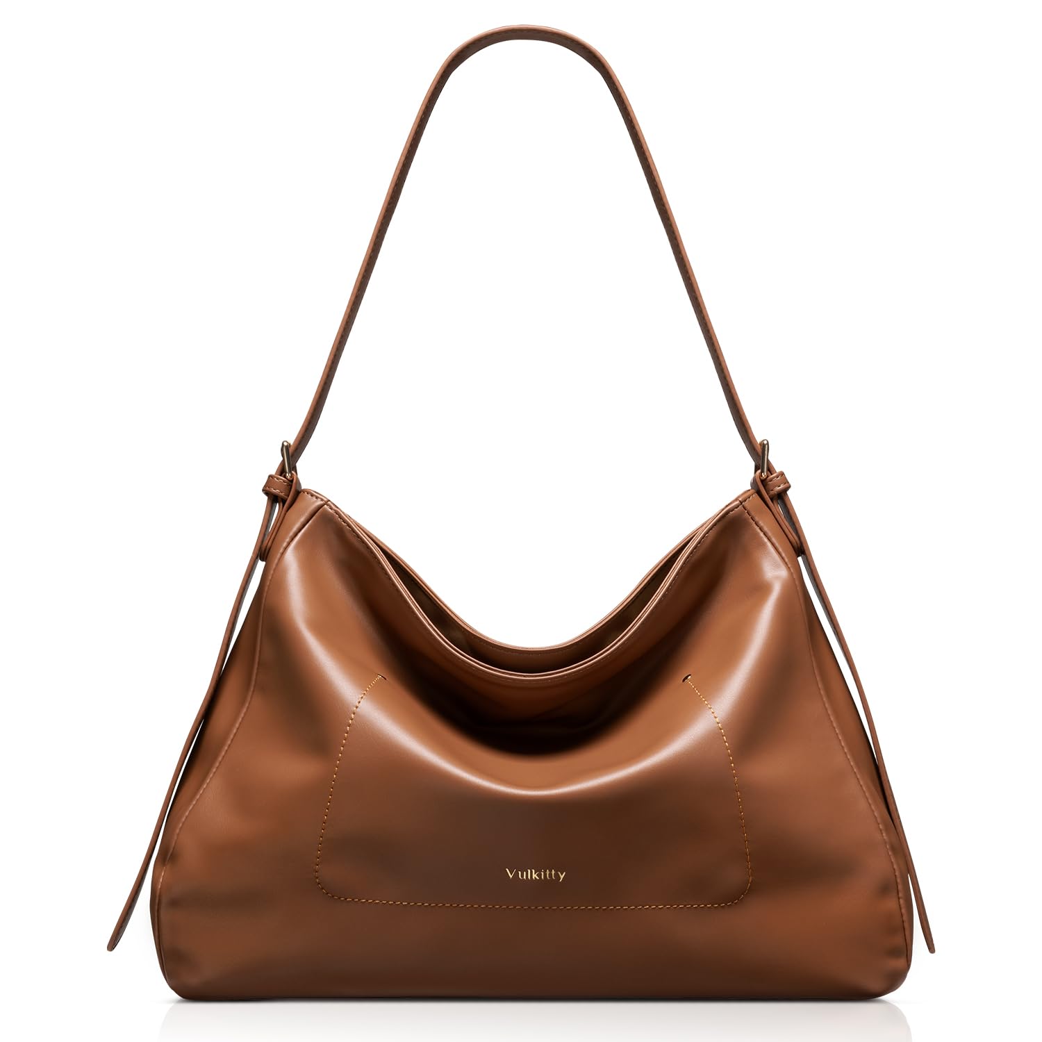 Stylish Women's Large Capacity Hobo Tote Bag - Genuine Leather Crossbody & Shoulder Purse for Work, Travel & Everyday Use
