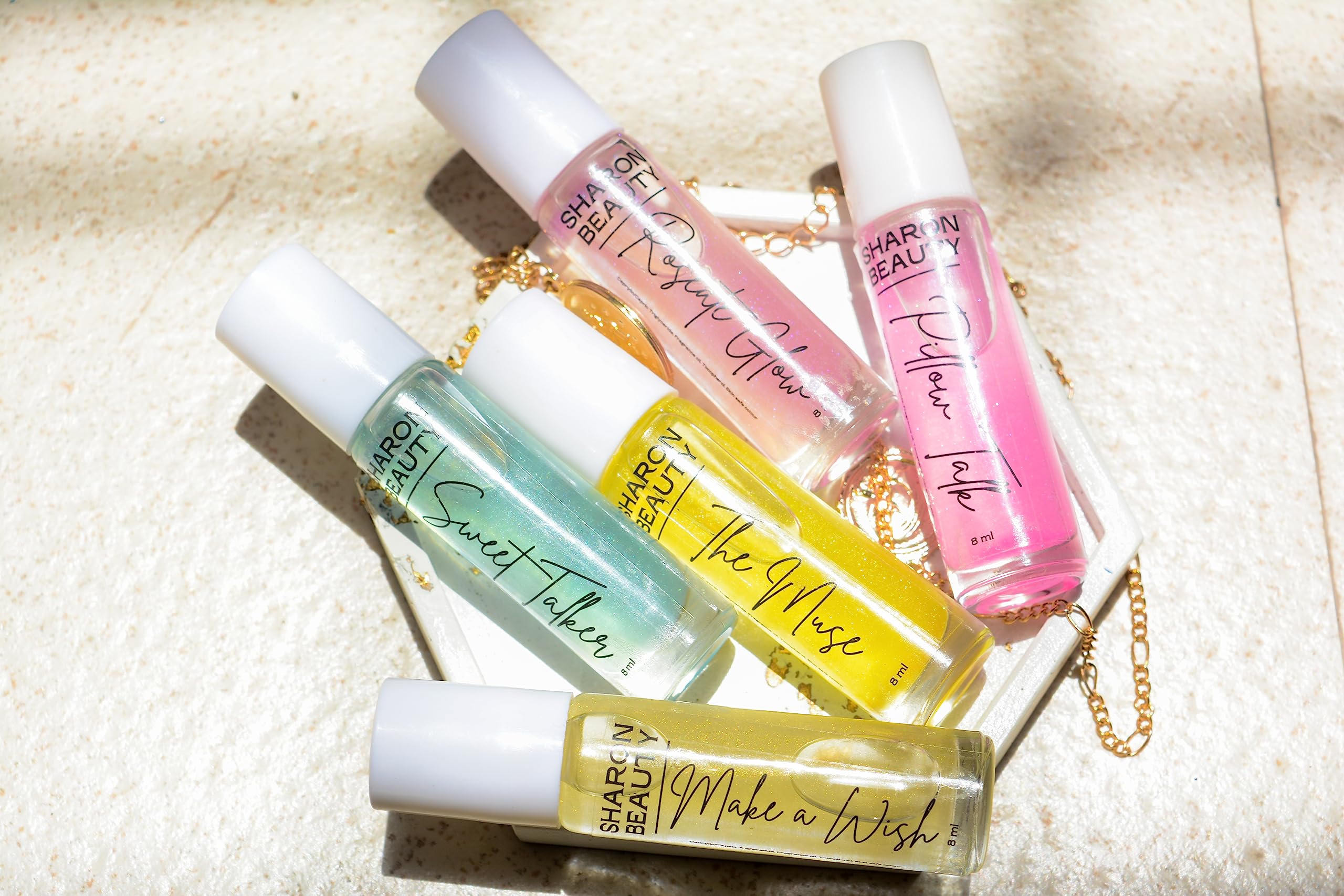 Sharon Beauty Make A Wish Perfume Oil for Women 8ML - Sweet Floral Feminine Fragrance | Long Lasting Eau De Parfum | Gift for Her, Date Night, Special Occasions