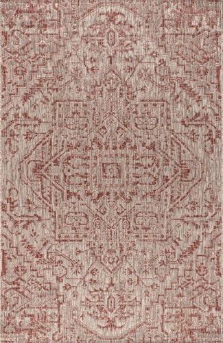 Red/Taupe