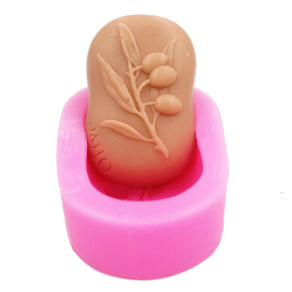 Premium Silicone Olive Soap Molds for DIY Handmade Soap Making - Perfect for Crafting, Bath Bombs, and Homemade Gifts