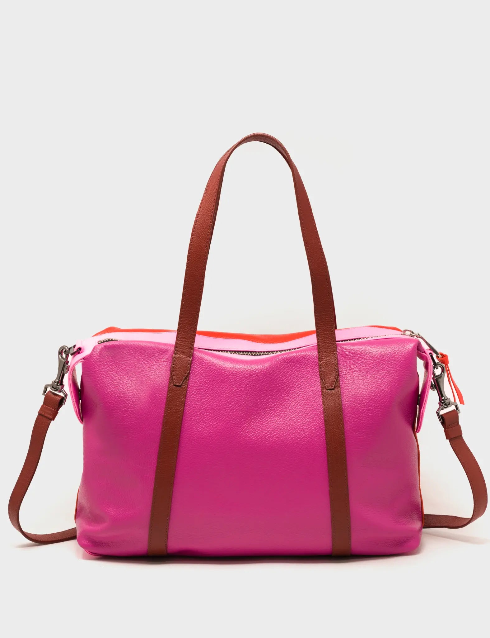 Ilan Duffle Bag - Fiesta Red Tiger Print Travel Gym Bag for Men & Women | Perfect for Workouts, Travel & Sports
