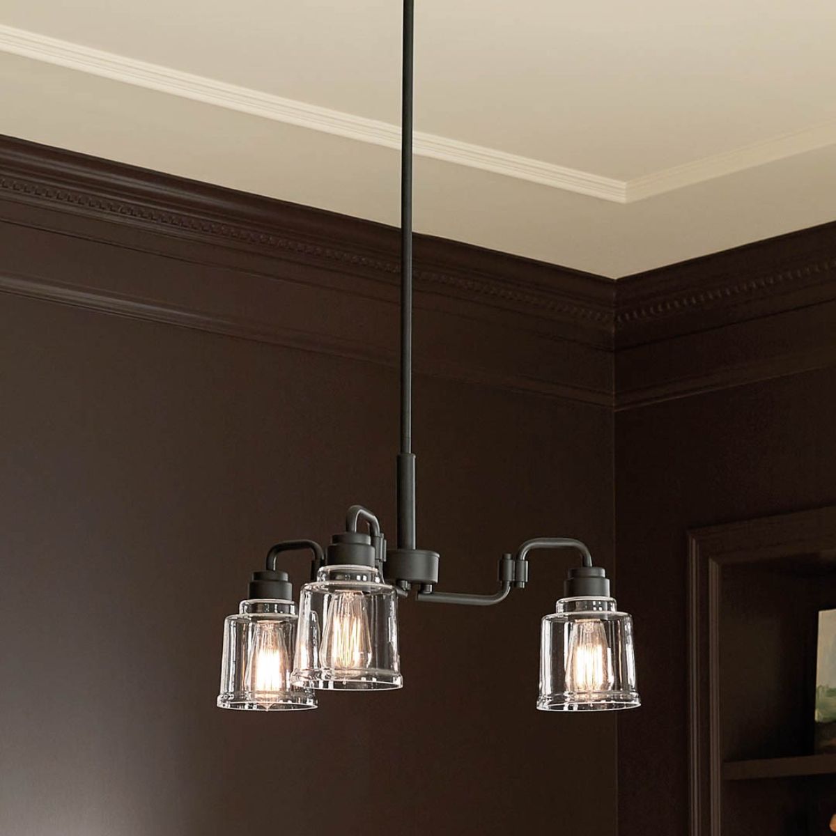 Elegant Aivian Crystal Chandelier - Modern Ceiling Light Fixture for Dining Room, Living Room & Bedroom Decor | Energy Efficient LED Lighting