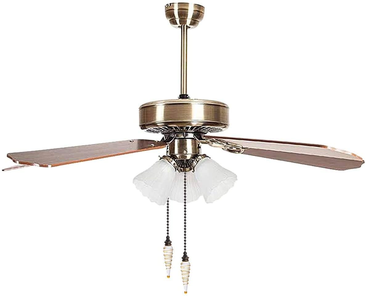 Decorative Ceiling Fan Pull Chain Set - 12 Inch Bronze Chains with Spiral Pendant - 2 Pack - Perfect for Home, Bedroom, Living Room & Office Lighting Decor