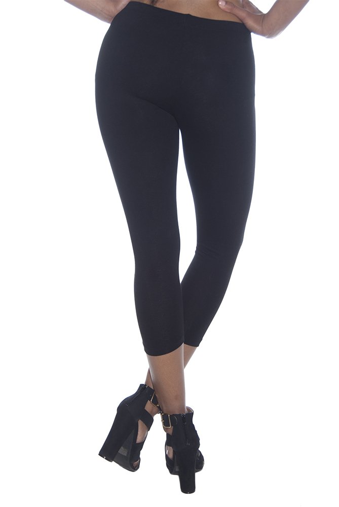 Zenana Women's Capri Pants - Stretchy Comfort Fit for Yoga, Workout & Casual Wear | Lightweight & Breathable Activewear for Summer & Lounge