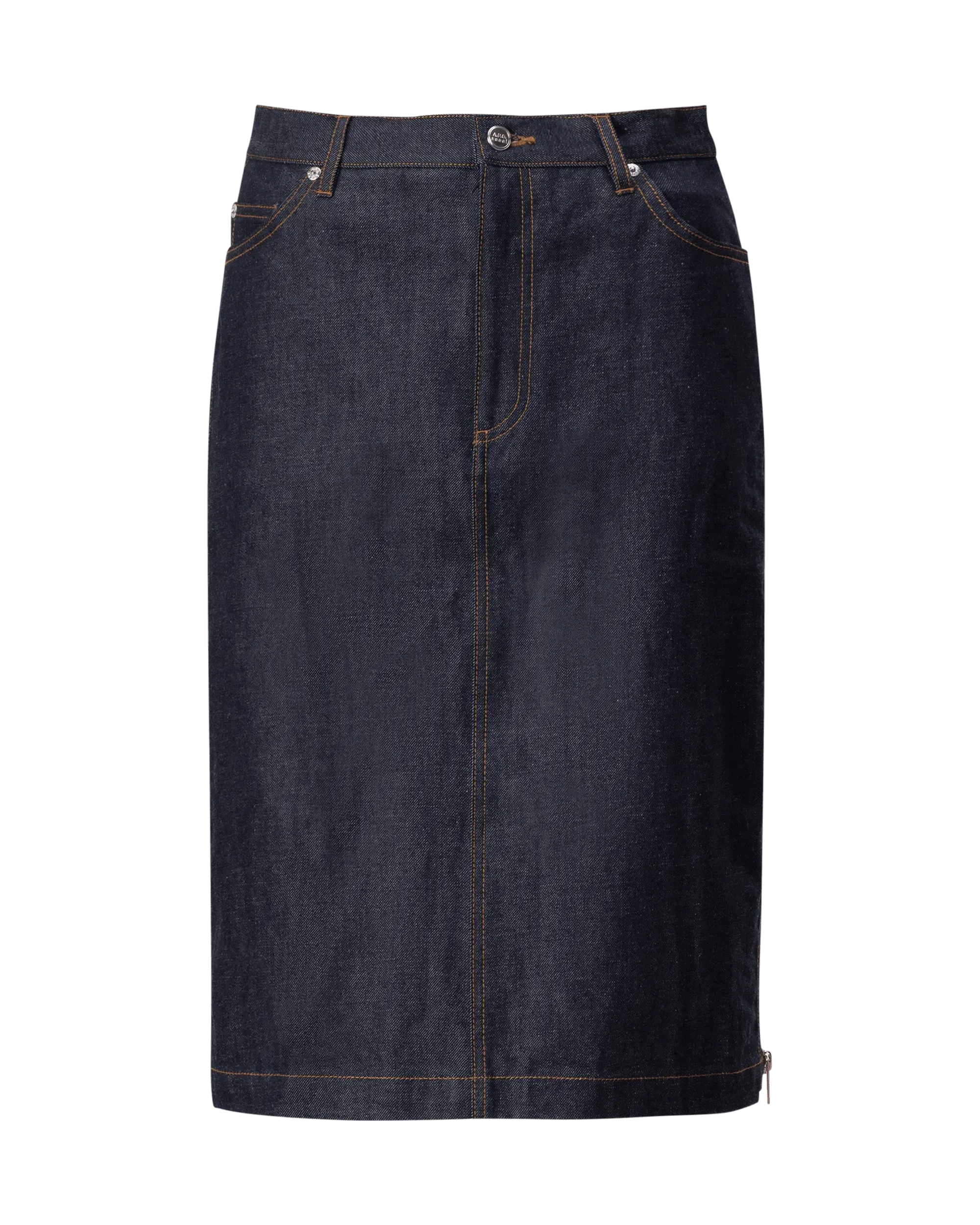 Stylish High-Waist Denim Skirt for Women - Trendy A-Line Mini Skirt with Stretch Comfort | Perfect for Casual Outfits, Date Nights & Summer Fashion