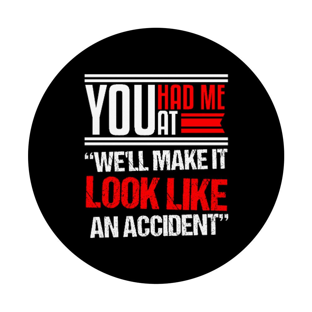 True Crime Fan Novelty PopSockets Swappable PopGrip - Perfect for Phone Cases, Laptops & Crime Podcast Lovers