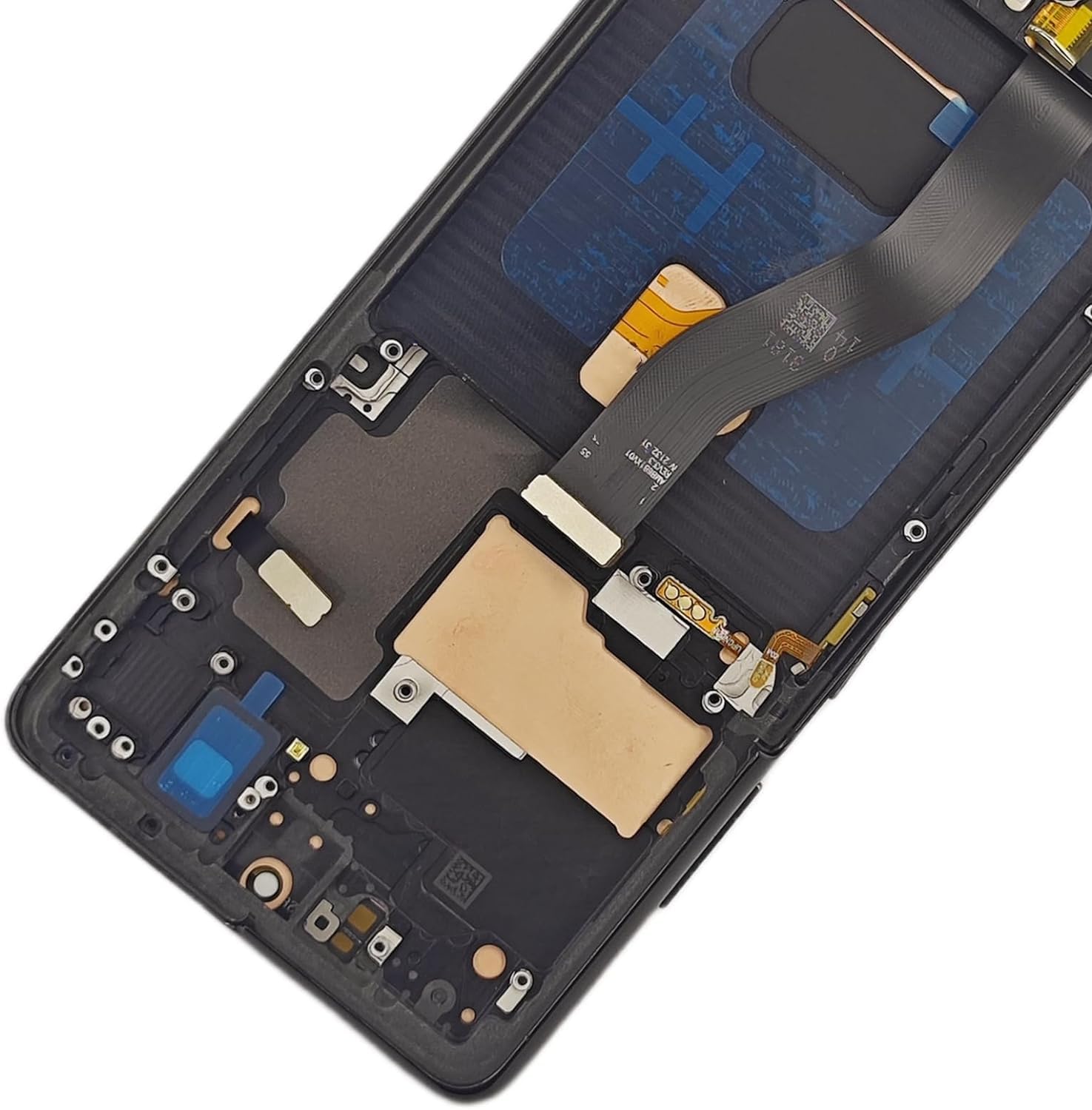 Samsung Galaxy S21 Ultra 5G AMOLED Screen Replacement Kit with Frame - SM-G998U/G998A/G998W LCD Touch Display Digitizer & Tools (Black, US Version) - Perfect for DIY Phone Repair & Screen Replacement