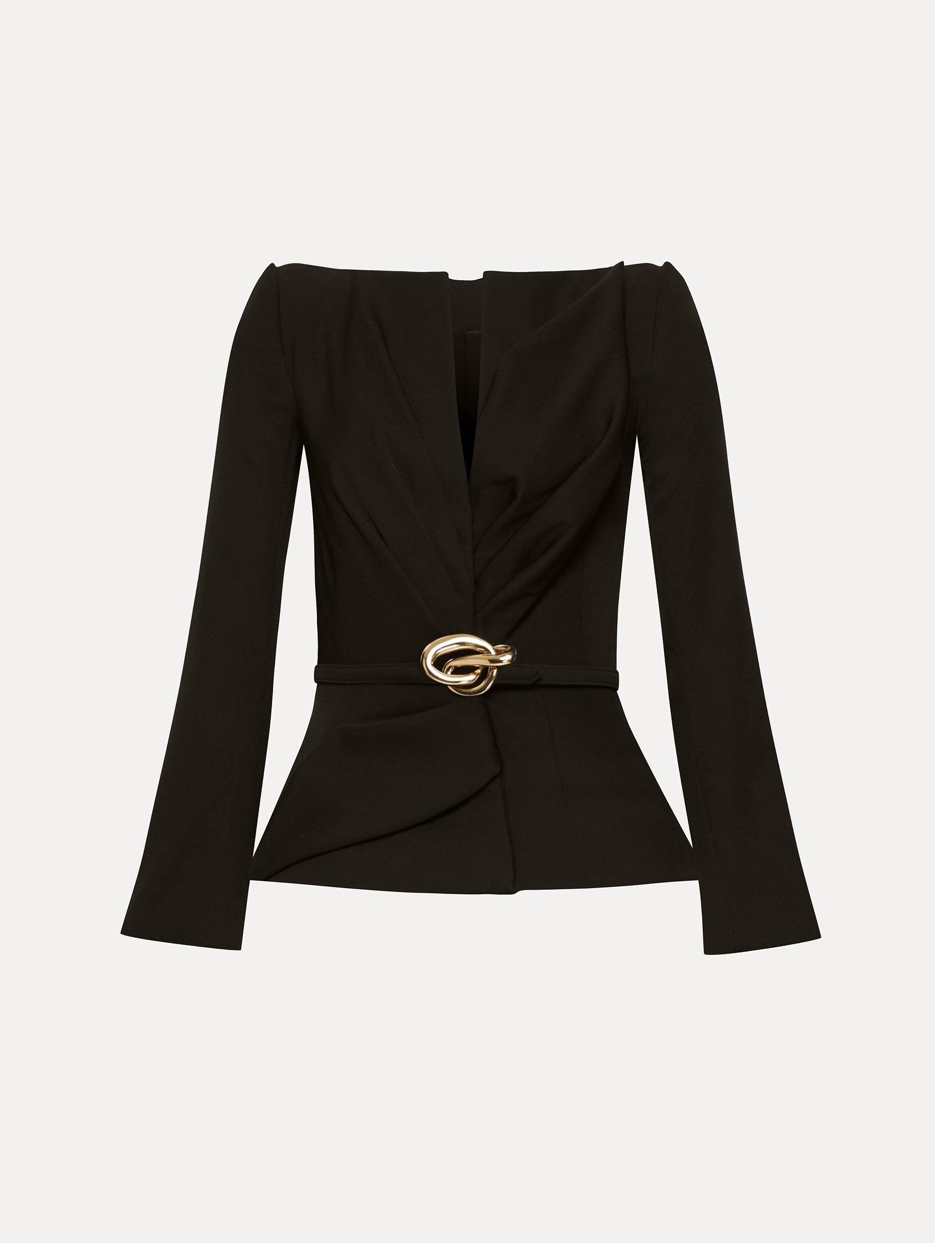 Stylish Knotted Belt Jacket for Women - Trendy Outerwear with Adjustable Waist Tie - Perfect for Fall Layering, Office Wear & Date Nights