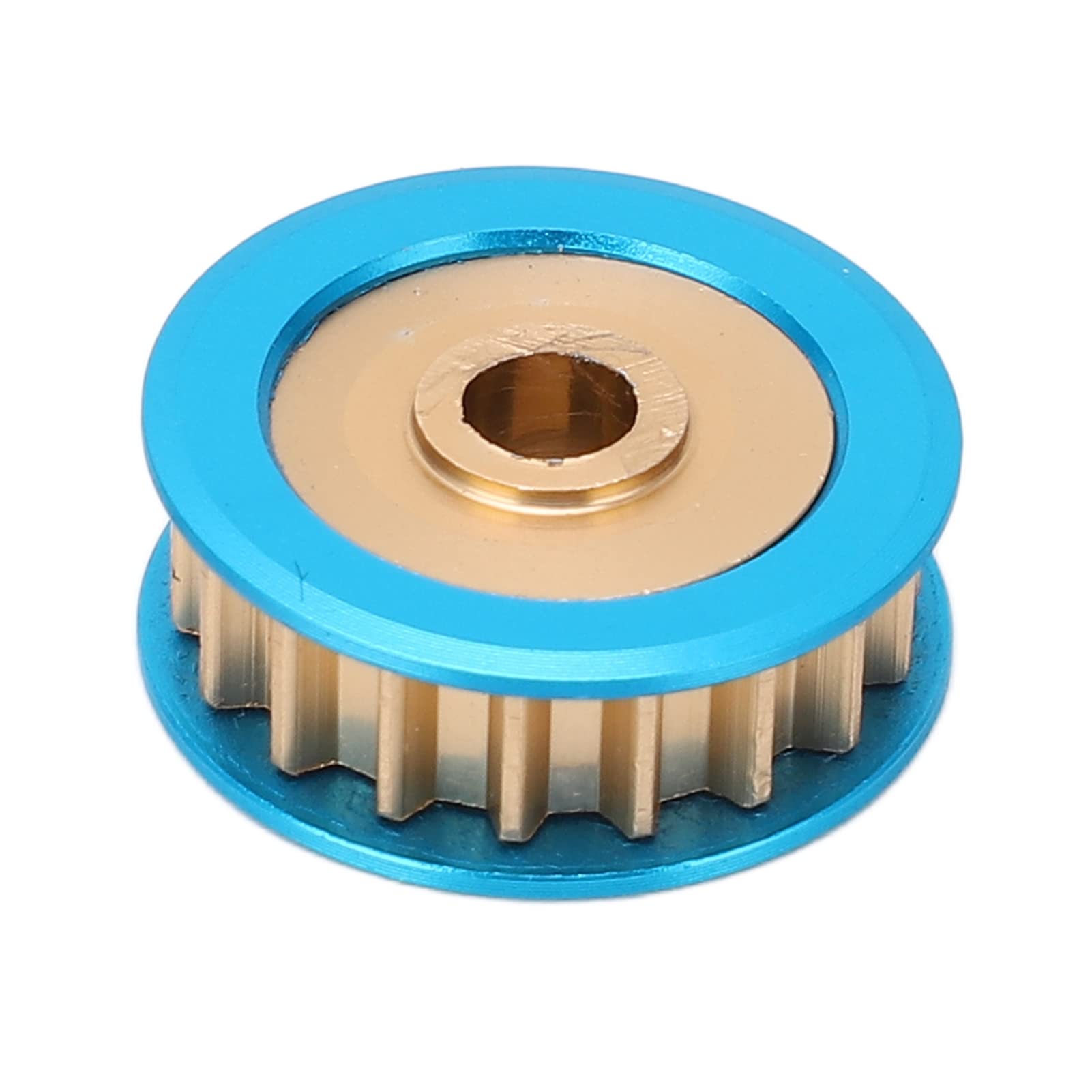 Vbestlife 18T Aluminum Alloy RC Car Belt Drive Pulley Gear - Replacement for TA06 XV01 1/10 Scale RC Cars - High Performance Upgrade Part for Racing & Drifting Scenes