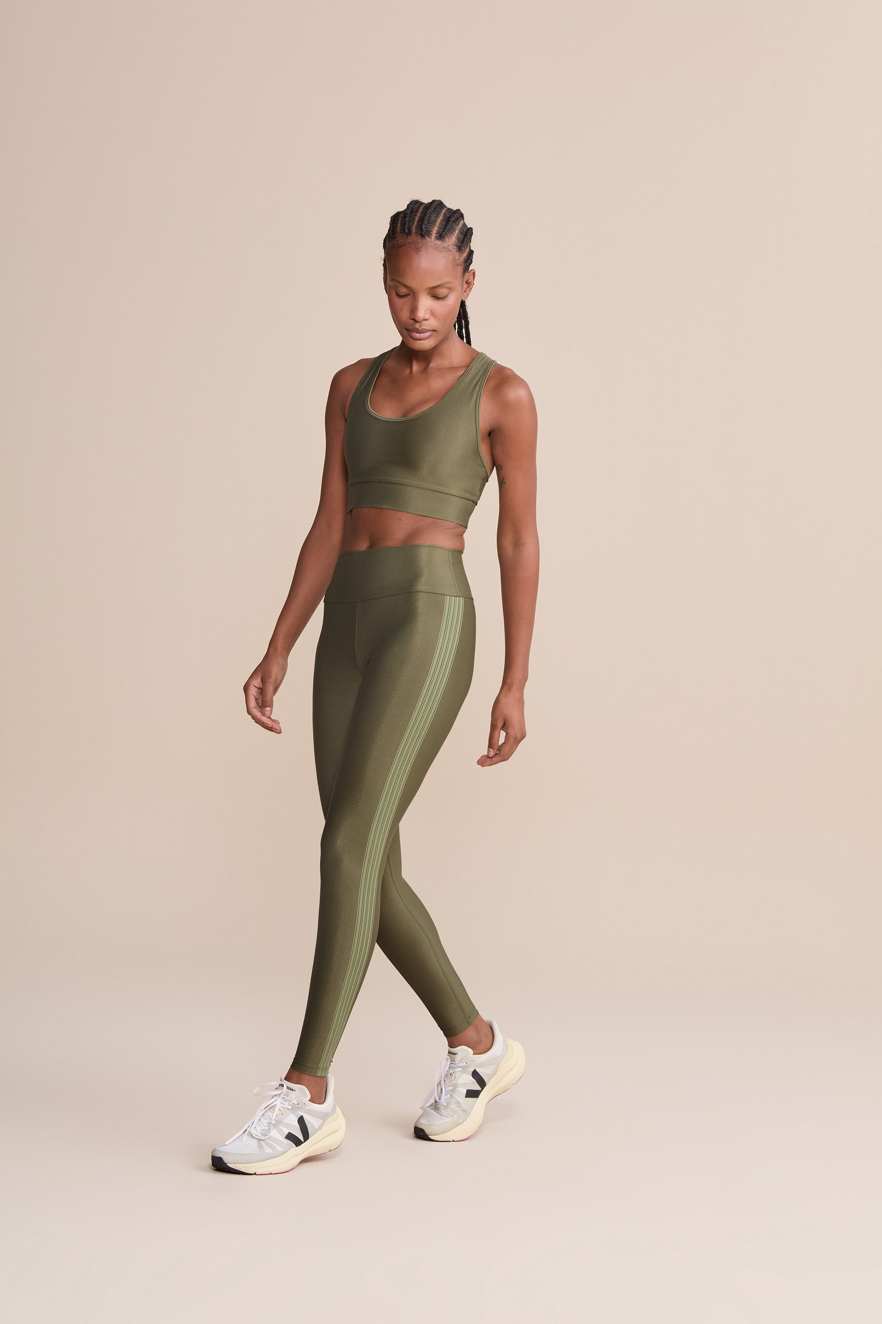 Line Allure® Adaptiv High-Waisted Long Leggings for Women - Comfortable & Stretchy Yoga Pants for Workout, Running & Lounge Wear