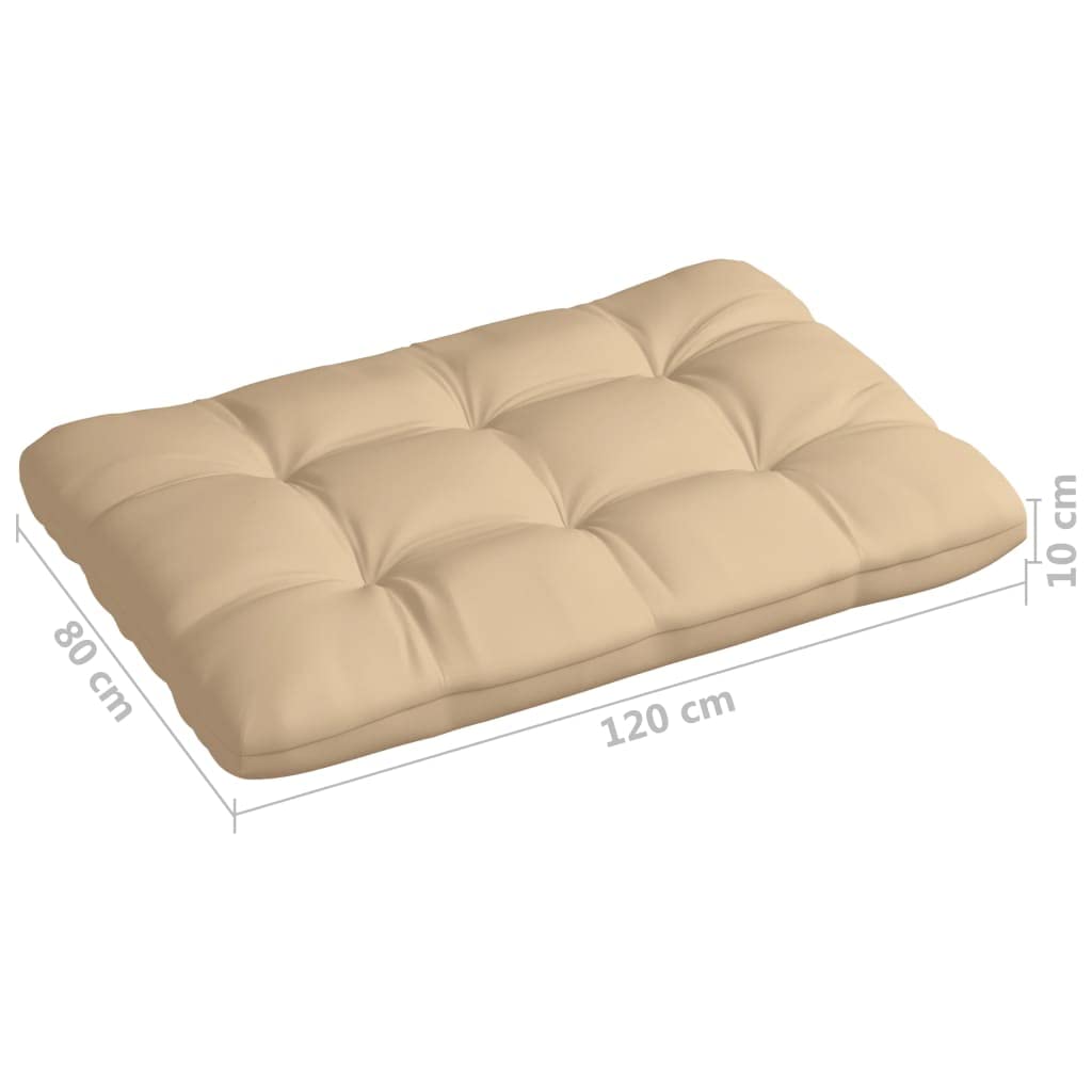 7-Piece Beige Outdoor Cushion Set - Replacement Patio Swing, Bench & Sofa Cushions | Weather-Resistant Furniture Cushions for Garden, Deck & Backyard Relaxation