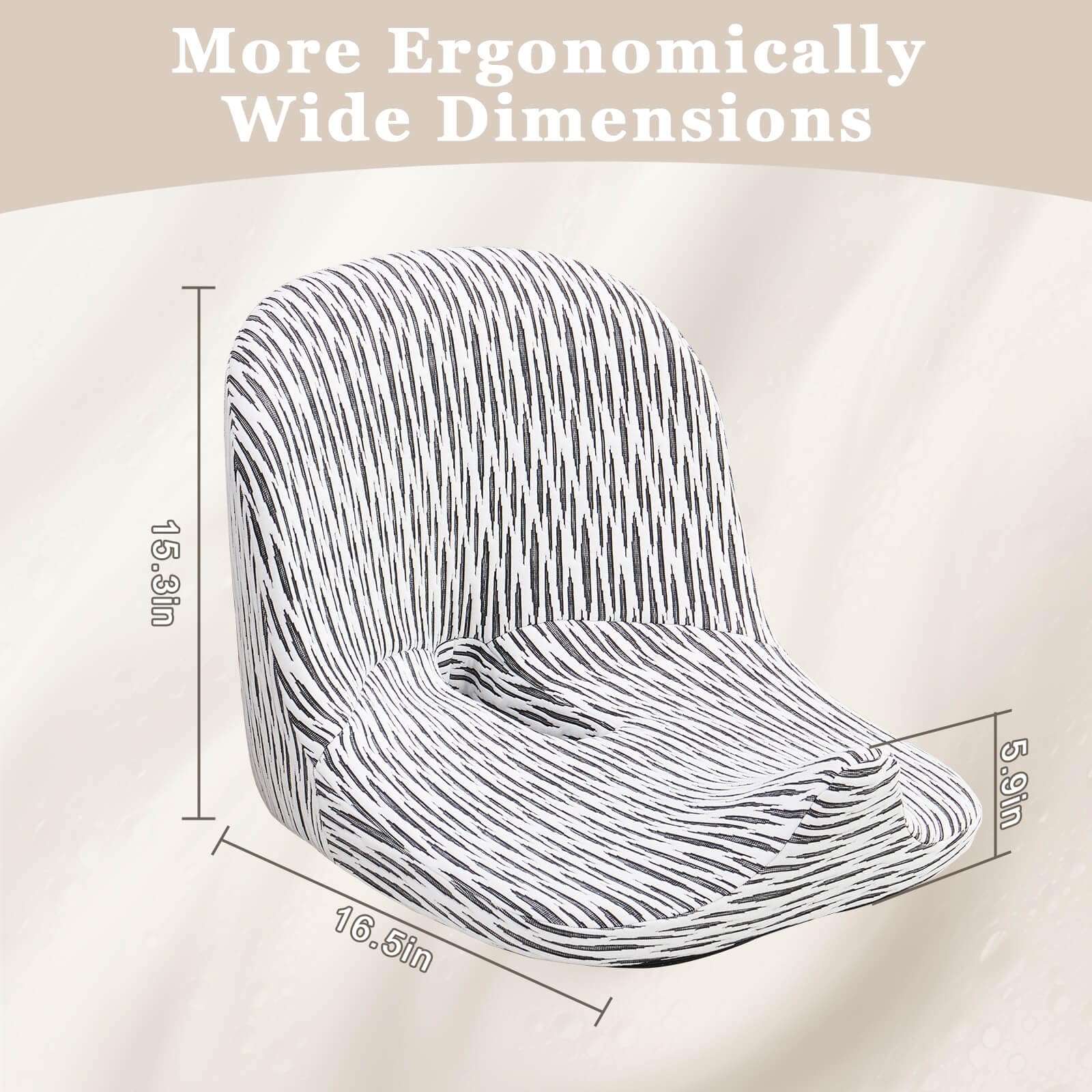 **Extra Large Memory Foam Reading Pillow for Adults - Gaming, Bed Rest & Office Chair Cushion - Ergonomic Support for Tailbone Pain Relief - Perfect for Reading, Working & Relaxing at Home**