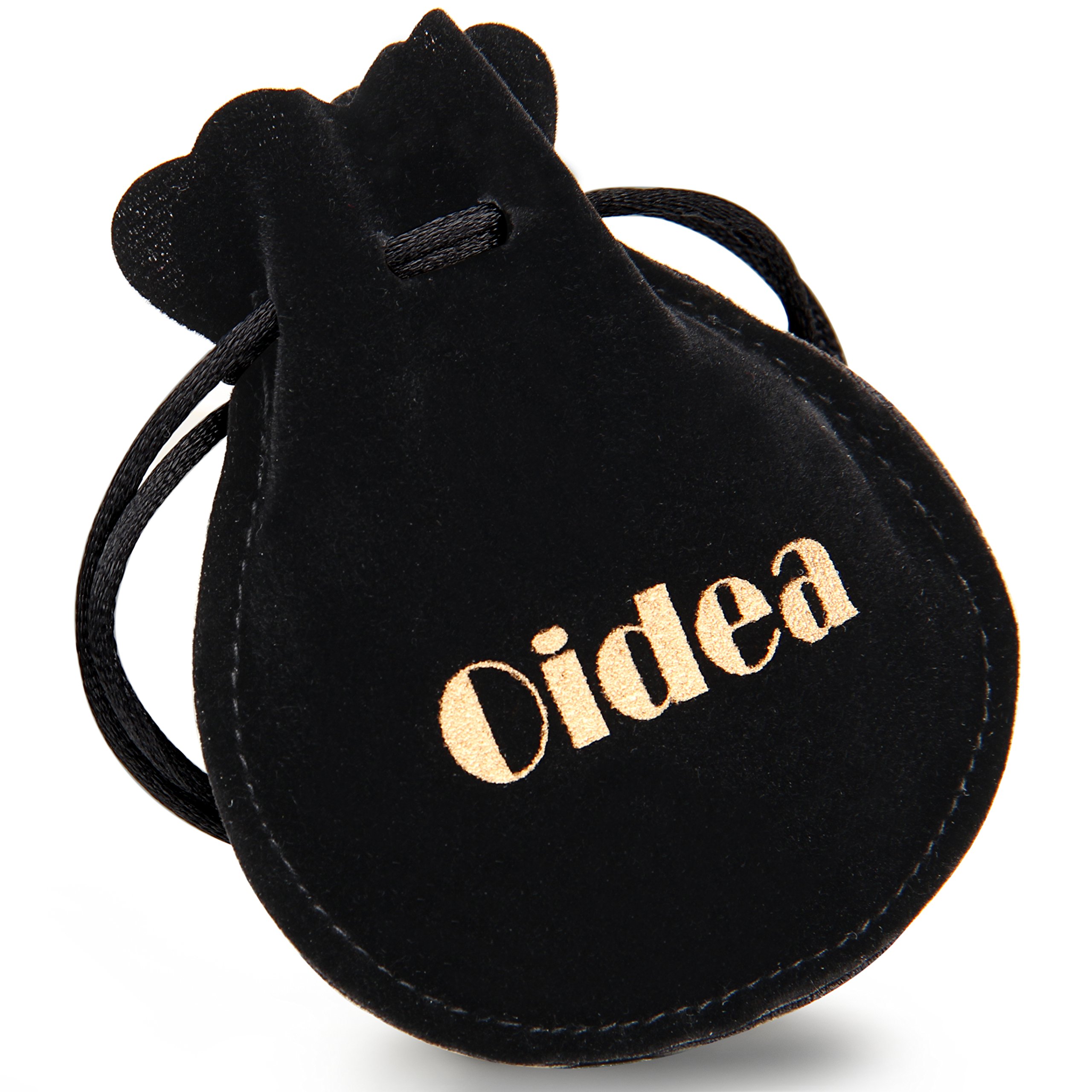 OIDEA Hollow Essential Oil Diffuser Locket Pendant for Men & Women - 6 Color Pads & 8 Washable Patterns - Aromatherapy Jewelry for Stress Relief, Meditation & Daily Wear