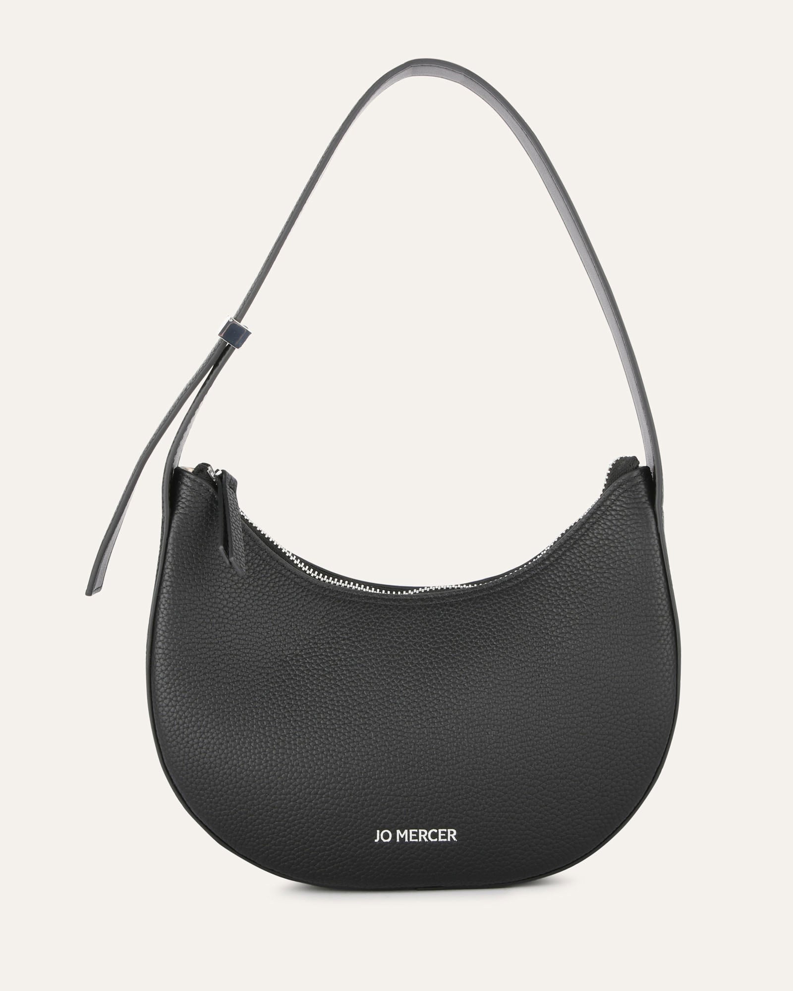 Gabriela Black Leather Shoulder Bag for Women - Stylish & Durable Crossbody Purse for Work, Travel & Everyday Use