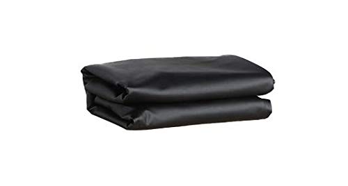 Premium Black Vinyl Massage Table Protector Cover - Waterproof & Fitted for Professional Massage Therapy, Spa, and Physical Therapy Use
