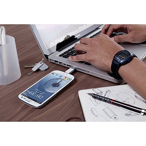 Bluelounge Kii Micro USB Cable - High-Speed Charging & Data Sync for Smartphones, Tablets & More | Durable & Tangle-Free Design | Perfect for Home, Office & Travel Use