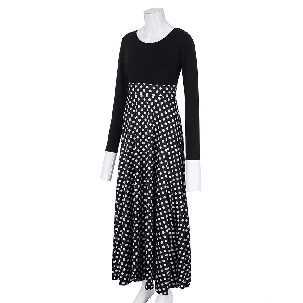 Women's Long Sleeve Maxi Dress - Boho Floral Print Casual Fashion Dress for Ladies | Perfect for Beach, Party & Everyday Wear