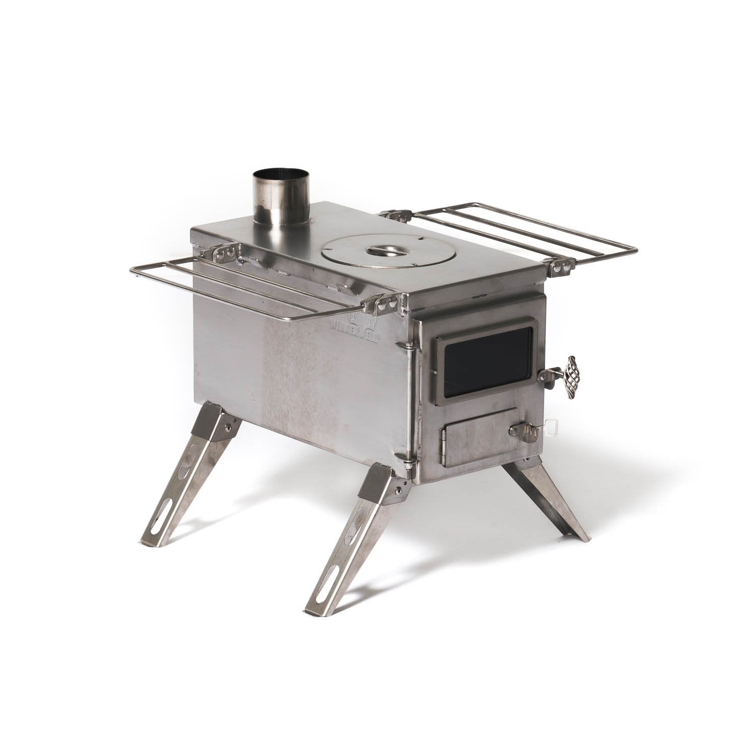 Winnerwell Nomad Medium Tent Stove - Portable Wood Burning Stove for Camping, Hiking & Outdoor Adventures - Perfect for Heating Tents, Cabins & Shelters