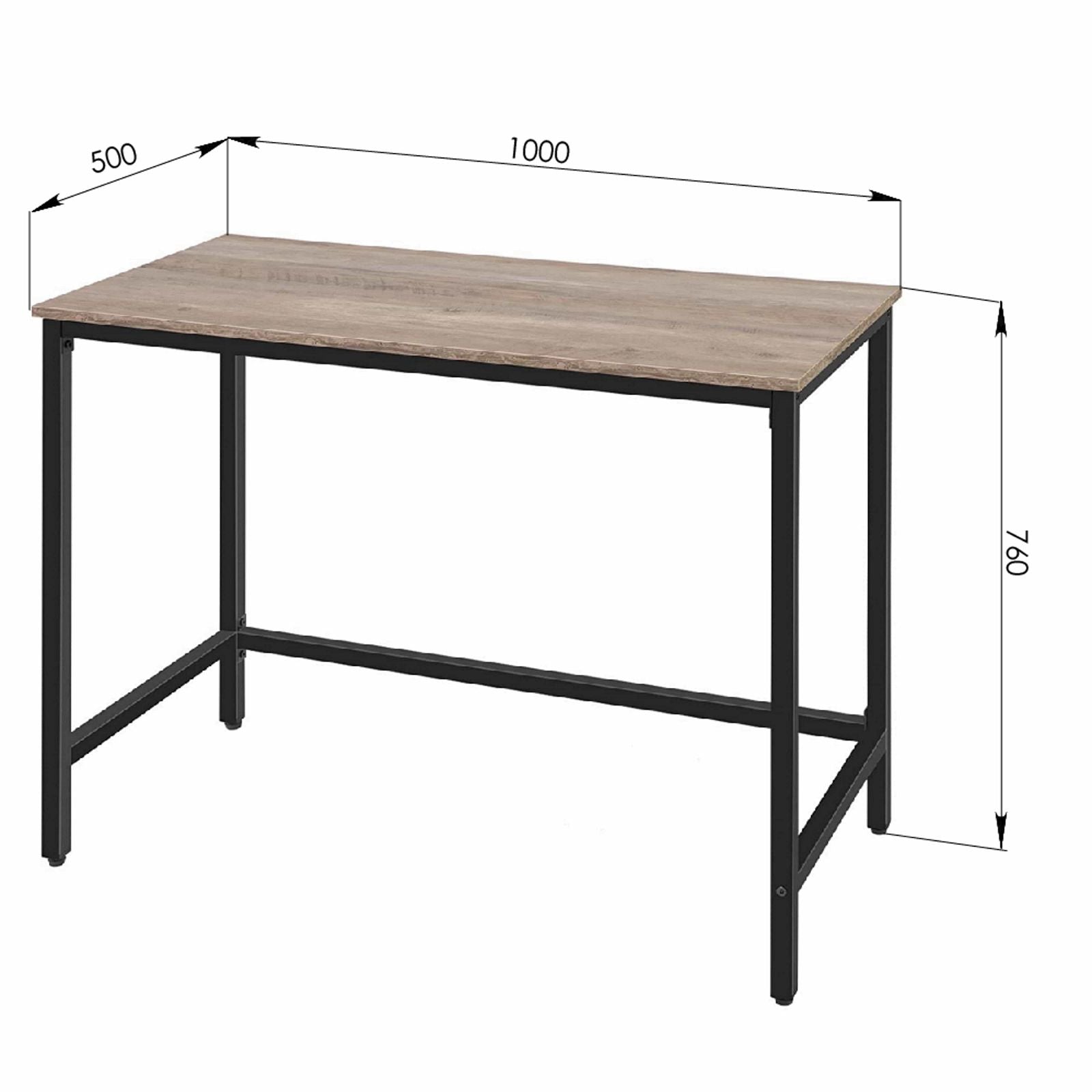 Woodstock Light Oak Office Desk - Modern & Sturdy Writing Table for Home Office, Study, or Workspace