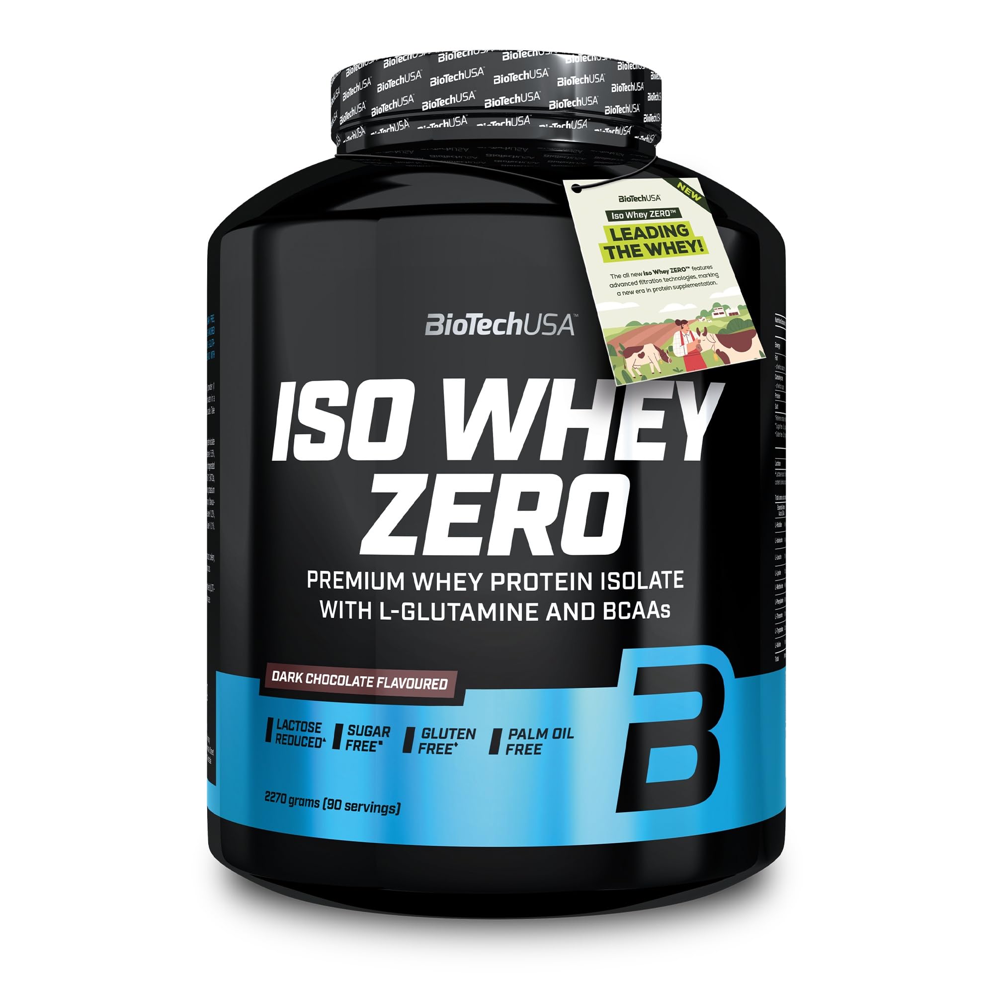 BioTechUSA Iso Whey Zero 2270g - Premium Whey Protein Isolate Powder for Muscle Growth & Recovery - Ideal for Post-Workout, Weight Loss & Fitness Enthusiasts