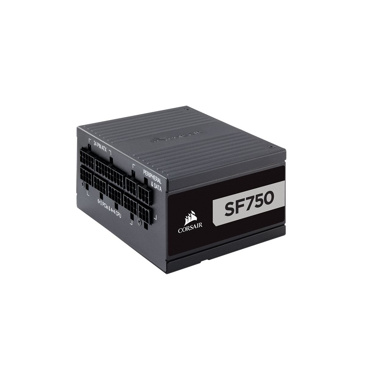 Corsair SF750 Platinum 750W SFX Fully Modular Power Supply - Compact High-Efficiency PSU for Small Form Factor PCs & Gaming Rigs