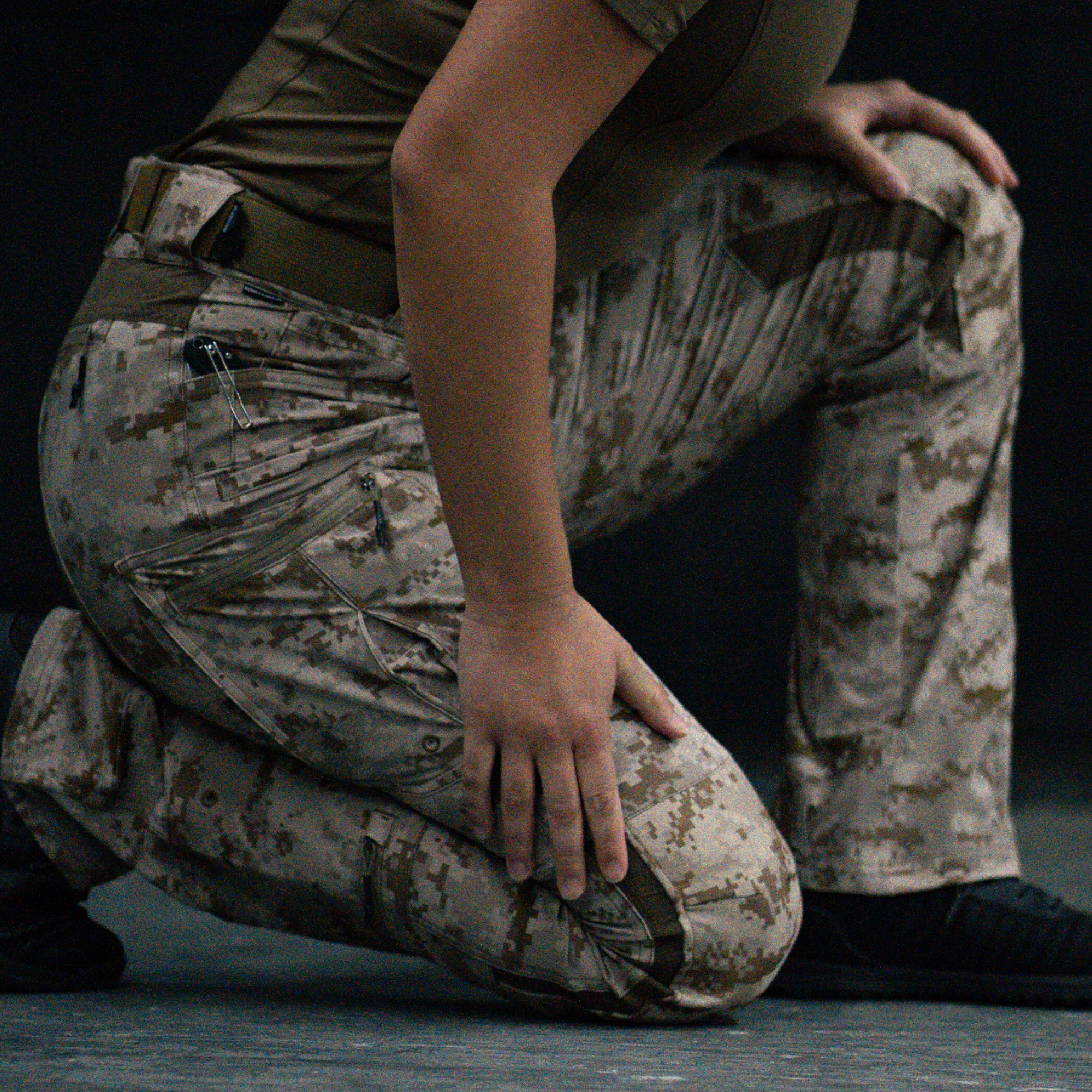 Women's Tactical Pants - Desert Digital Camo Combat Pants for Outdoor, Hiking & Airsoft | Lightweight Durable Military Style Cargo Pants