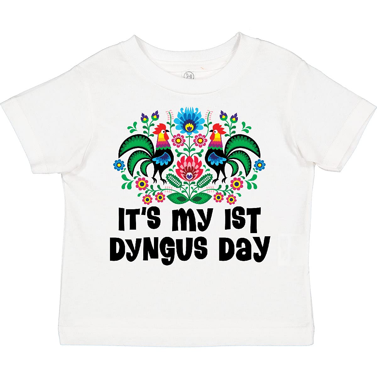 Inktastic Dyngus Day Baby's 1st Polish Toddler T-Shirt - Cute Polish-American Cultural Outfit for Infants & Toddlers - Perfect for First Dyngus Day Celebration, Easter Monday Festivities & Polish Heritage Events