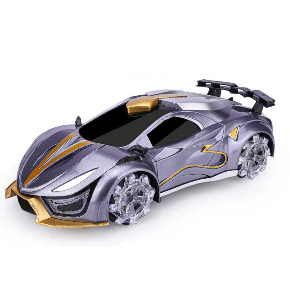 JLLING Rechargeable 2.4G RC Stunt Car - Dual Mode Remote & Gesture Control, 4WD Off-Road Vehicle with LED Lights & Music - Perfect Drifting & Dancing Toy for Boys & Girls | Birthday Gift | Indoor & Outdoor Play