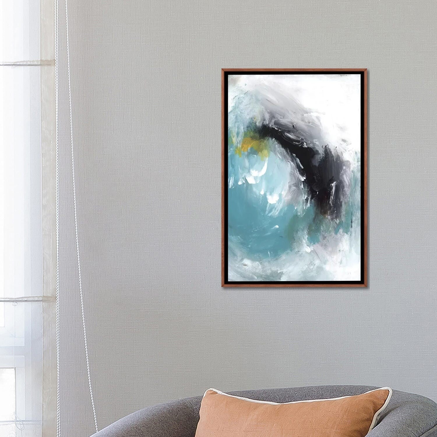 PI Studio Aquamarine I Framed Art Print - Elegant Wall Decor for Living Room, Bedroom & Office