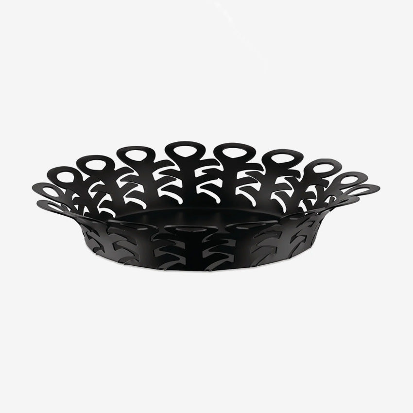 Alessi Vimini Basket - Handwoven Rattan Storage Basket for Home Decor, Organizing Toys, Blankets & Laundry - Perfect for Living Room, Bedroom & Bathroom