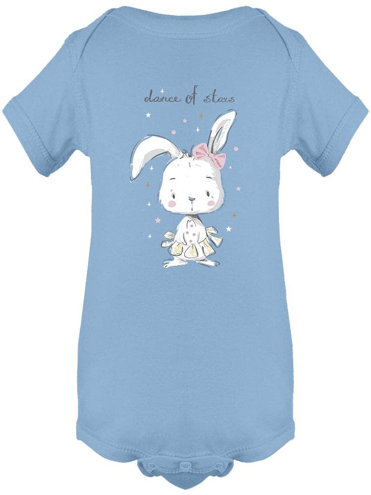 Adorable Baby Bunny Graphic Bodysuit - Soft Cotton Onesie for Newborns & Infants | Perfect for Easter, Baby Showers & Photo Shoots