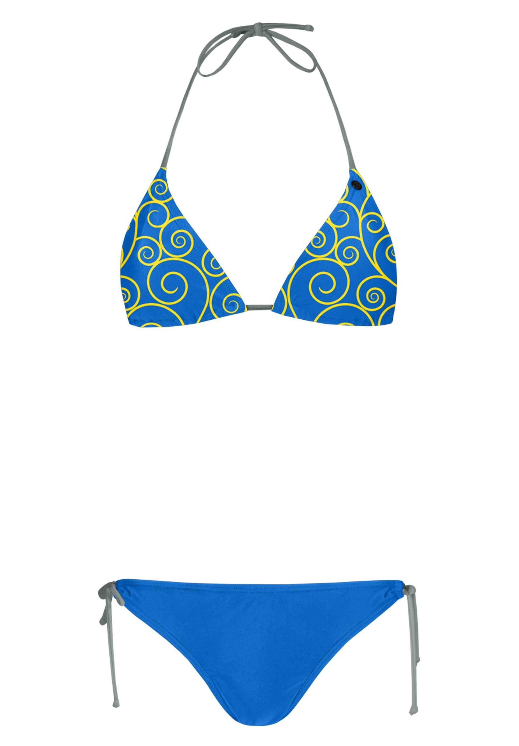 Blue Street Fighter Bikini - Chun-Li Cosplay Costume for Women (US Size Small) | Perfect for Halloween, Cosplay Events & Anime Conventions